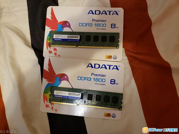 私保七日,A DATA DDR3-1600Mhz 16 GB (8GBx2)