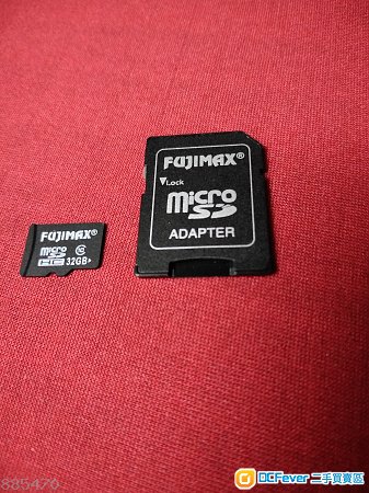32GB Fujimax MicroSDHC卡 (有d問題)