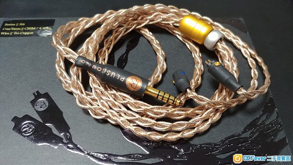 Plussound X6 Tri Copper 95% 新淨 CM to 4.4