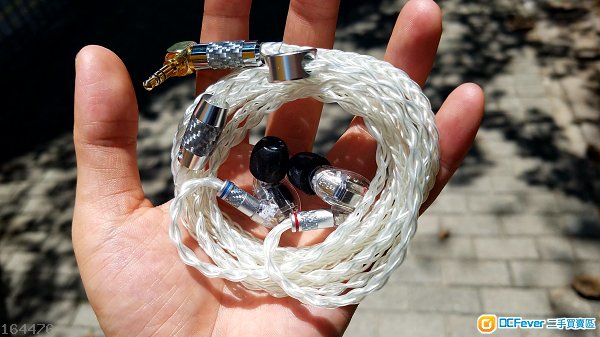 高端8絞粗純銀 耳機線 升級線 fender compfire westone Shure SENNHEISER