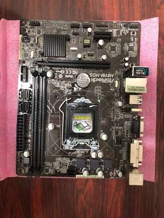 二手 ASROCK H81M-HDS R2 H81 DDR3 LGA1150 MATX MB