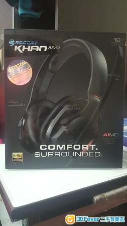 Roccat khan aimo 高解析音效 Hi-Res認證 電競耳機