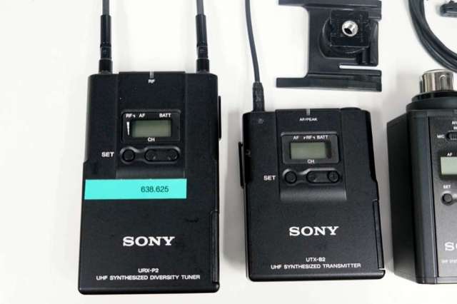 Sony URX-P2 Portable Wireless Microphone 無線咪