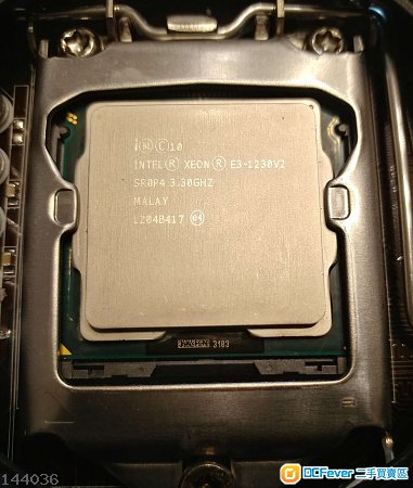 Intel E3 1230V2 連華碩主板