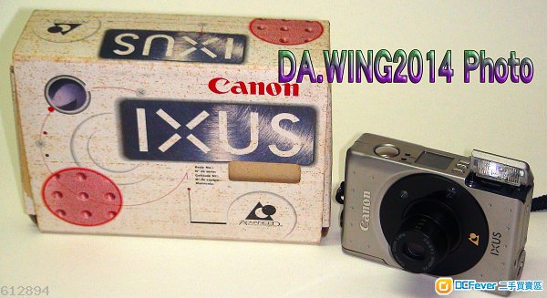 出售 Canon IXUS ADVANCED PHOTO SYSTEM APS 數碼菲林相機一部