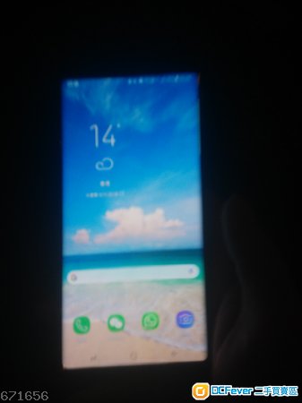 三星note 9成9新 灰原裝耳機火牛 冇盒 黑色