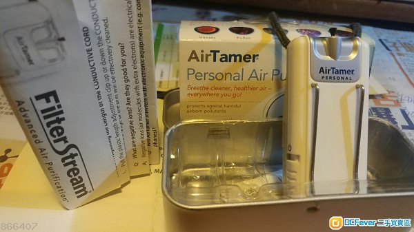 雅達瑪 Airtamer 穿戴式負離子抗菌空氣淨化機 隨身攜帶