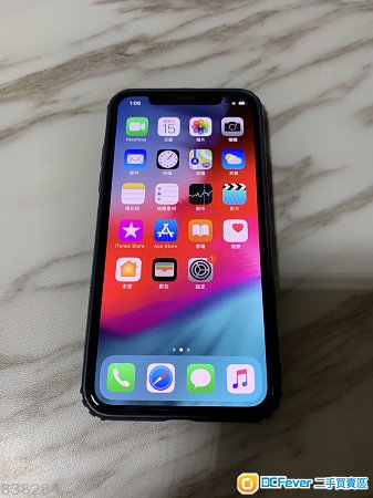 95% new iPhone X 256 black 已過保 沒盒 沒配件