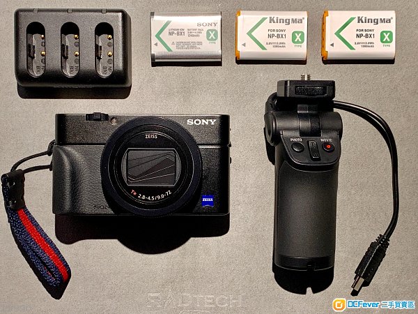 99%新 Sony RX100 VI M6 連VCT-SGR1手柄及3粒電