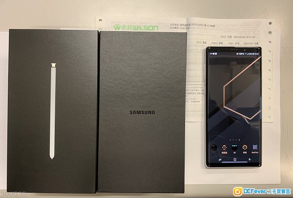 99%新 Samsung GALAXY NOTE 9 512GB 白色 香港行貨 請詳看內容