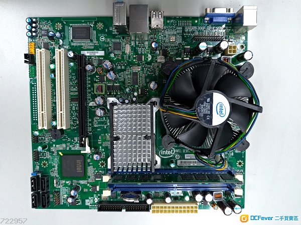 Intel Core 2 Duo E7500 + Intel 主機板 DG41RQ + 1G RAM