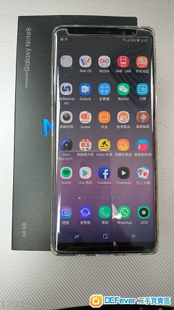galaxy note 8 64G Black 90%