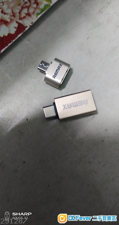 Otg USB轉Micro-usb/Type C 轉插各一個