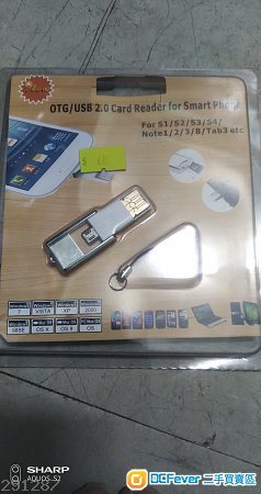 OTG/USB 2.0 Card Reader for Smart Phone