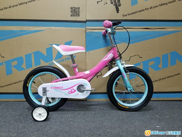 *附送泥擋*TRINX 14吋 兒童單車- Sweet Girl 1.0 (連輔助轆)