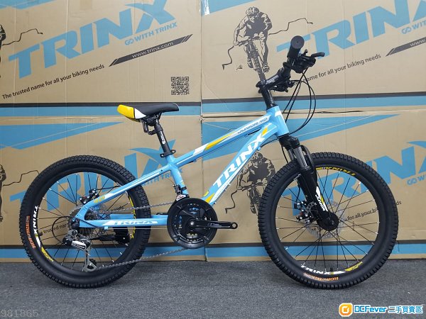 *鋁合金、21速 , 油壓碟剎* TRINX 20吋 前避震 中童車- JUNIOR 4.0