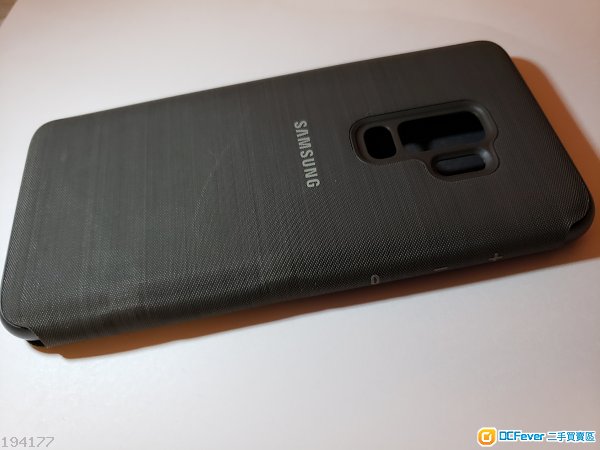 Samsung S9+(原廠) LED智能保護套 (灰色)