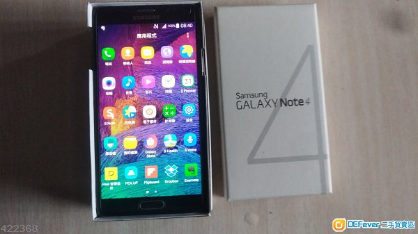 已過保黑色 99% samsung note 4 n9100 雙卡版,中港4g,全套有盒齊配件。送套。
