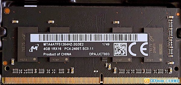 100% work MICRON DDR4 2400MHz PC4-19200 4GB x 2 Notebook RAM
