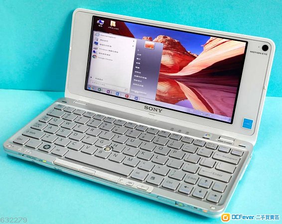 新淨輕巧性能良好掌上電腦SONY VGN-P13GH 60GB HD 1gb Ram8吋mon連火牛送mouse