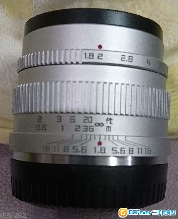 中徠大光圈手動鏡 富士口 Zonlai 22mm F1.8 FX mount for Fujifilm
