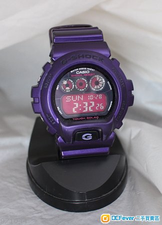 (勿議價)紫色光動能-CASIO G-SHOCK 。G-6900CC TOUCH SOLAR