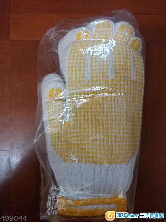 全新勞工手套5包,每包12對手套