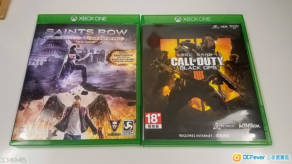 Xbox one call of duty black ops 4 saints row