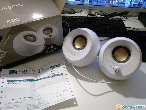 Creative Pebble (2.0 USB Desktop Speaker) USB取電