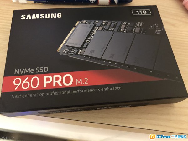 100% 全新, 未開盒,水貨有保, Samsung 960 Pro 1TB NVMe M.2 SSD