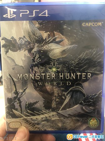 PS4 monster hunter world(中文版)