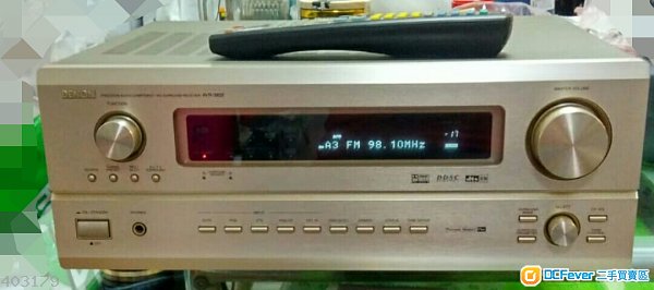 天龍DENON AVR-3802 7.1 AV AMP