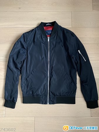 Zara Bomber Jacket Navy (Size M)