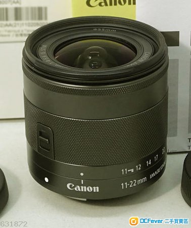 Canon EF-M 11-22 mm 97% new