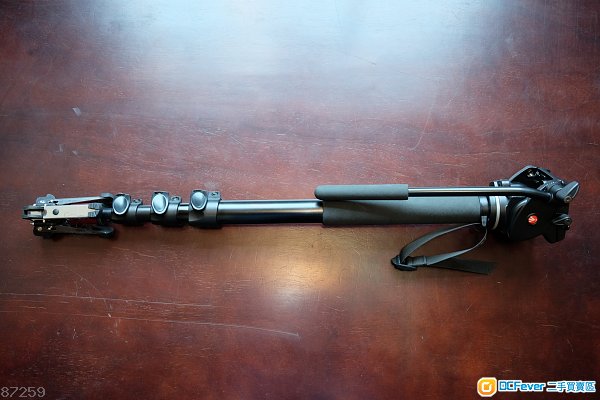 Manfrotto 561BHDV單腳架