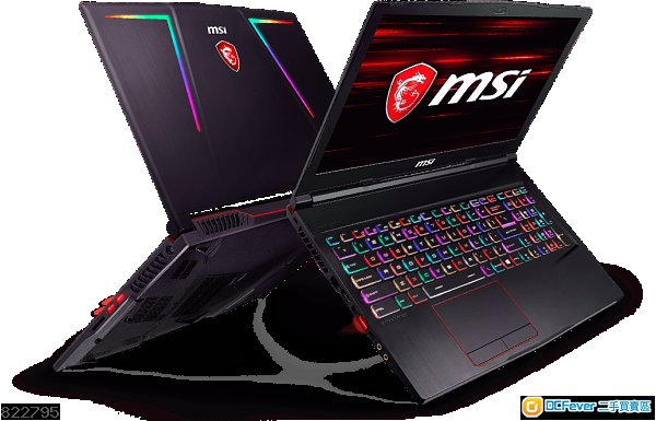 msi ge63 8re 電競notebook gtx1060 120hz mon