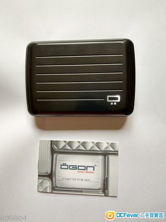 OGON aluminum smart wallet(黑色鋁質銀包)