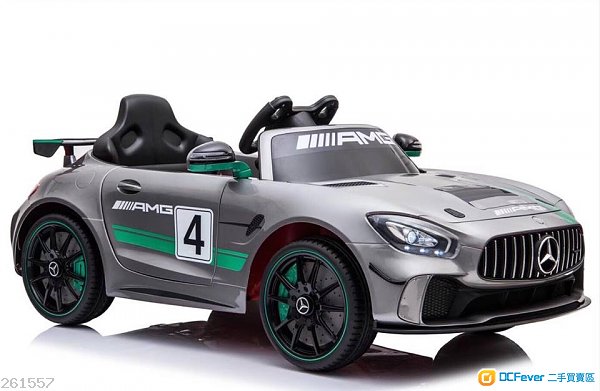 Benz AMG gt4 兒童電動車 可遙控或自己揸