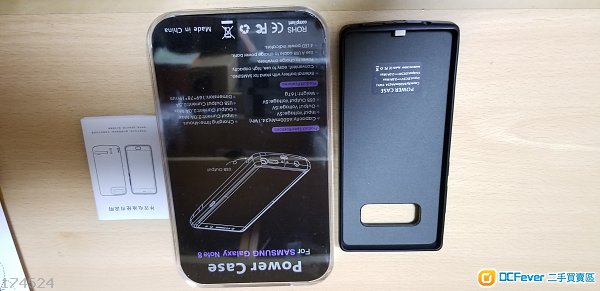 (全新)三星 Note 8 背電+壳(黑色)