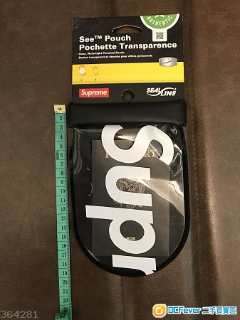 全新Supreme x Seal Line防水便攜袋(黑色)