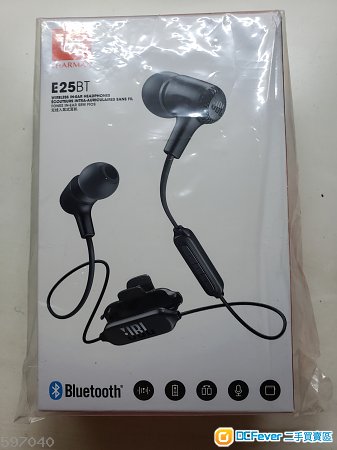 全新JBL E 25BT BLUETOOTH HEADSET (黑色)