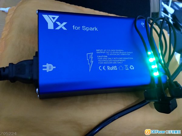 DJI spark battery charger 叉電