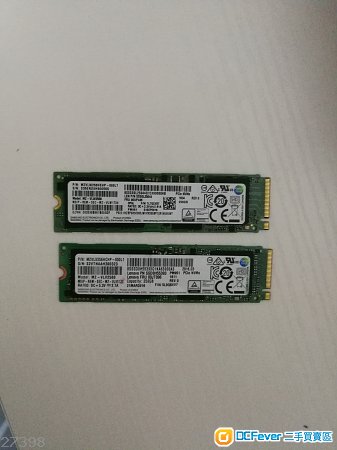Samsung PM961 256g M2接口NVMe SSD
