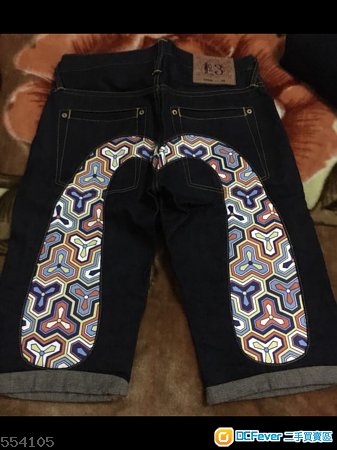 Evisu W29 短褲
