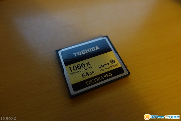 Toshiba Exceria Pro 64GB CF card