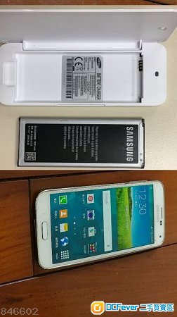 90% 新~SAMSUNG S5 白色 100% 正常 3GB/32GB + 充電盒+多1舊電
