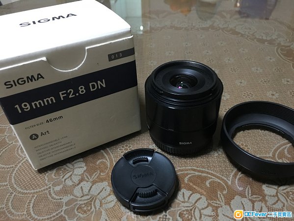 Sigma 19mm f/2.8 DN 鏡頭 for Sony E mount (APSC)