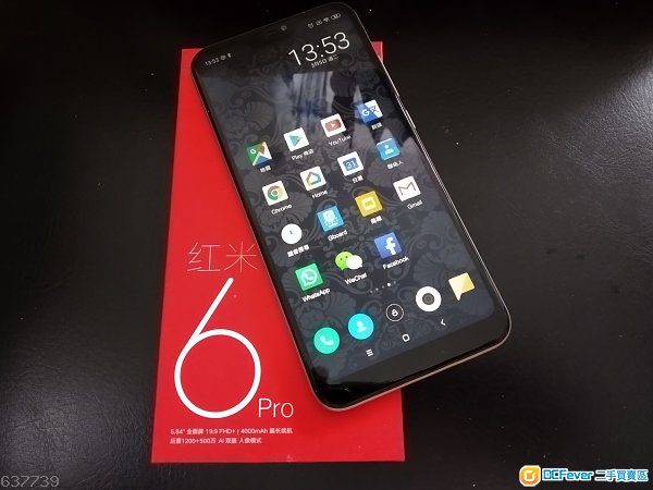 小米 红米 6pro 有保养 GooglePlay 三卡嘈