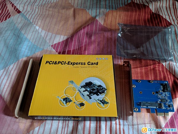 PCI-E PCIe to mSATA + SATA3.0 支持nas Synology DSM系统 ASM1061芯片
