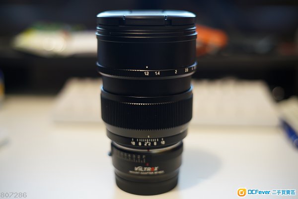 Mitakon 85mm f1.2 nikon mount 連nikon轉sony轉接環